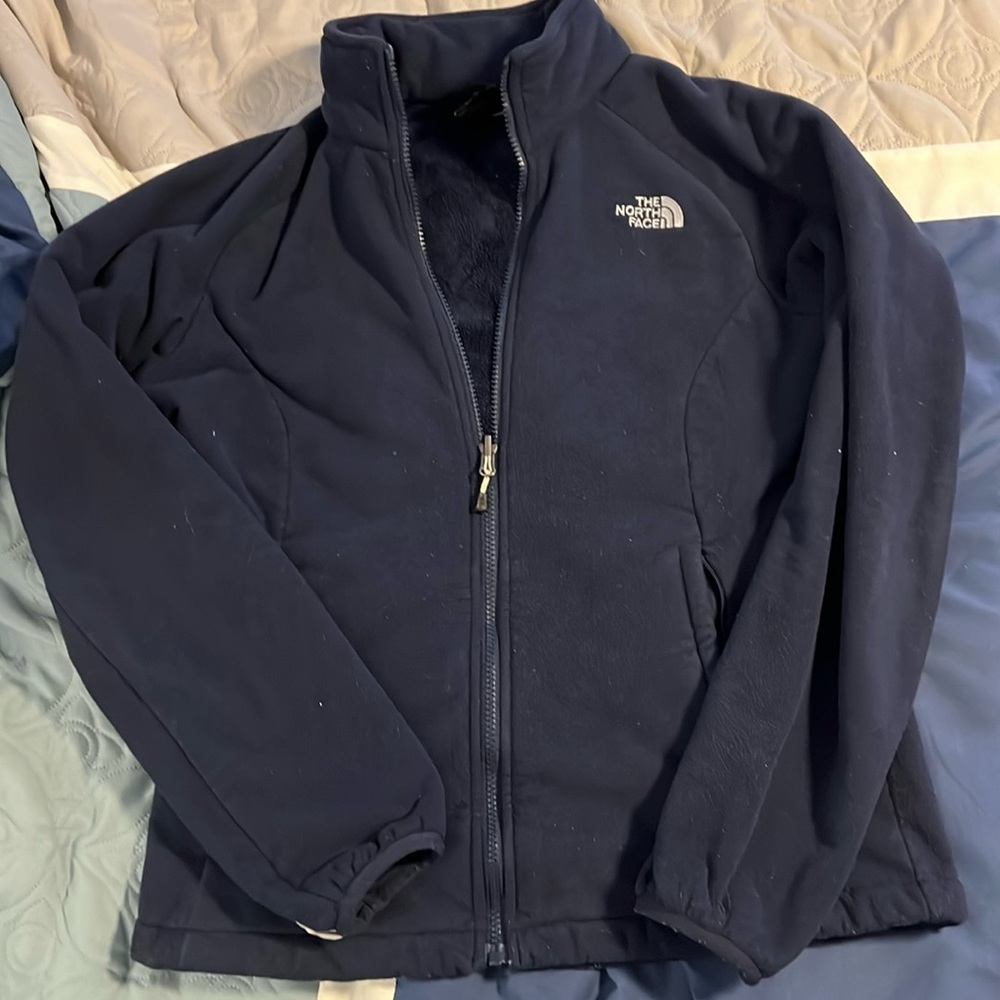 Women’s navy blue north face fleece